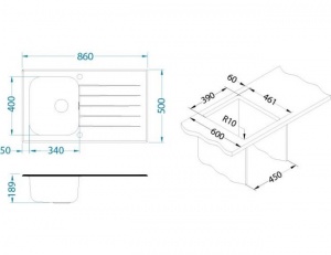 GLASSIX 10 white