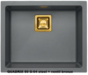 QUADRIX 50 G04 Monarch spodná montáž bronze