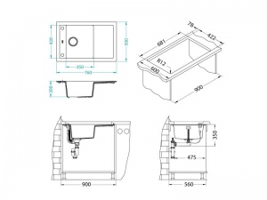 FORMIC 30 G-55 spodná montáž