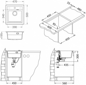 FORMIC 30 G-03 spodná montáž