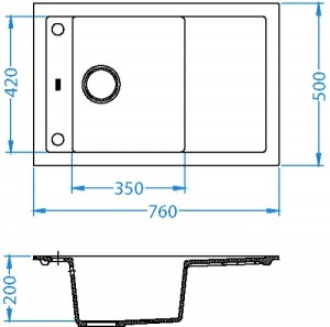 FORMIC 30 G11 Monarch spodná montáž anthracite