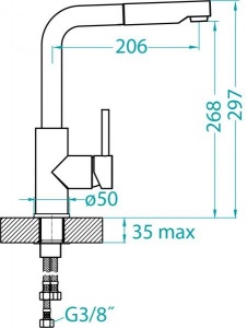 MERYLL 130 G91+ batéria SIROS chrom