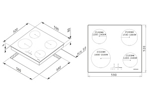 Indukčná varná platňa PHI62430FMB